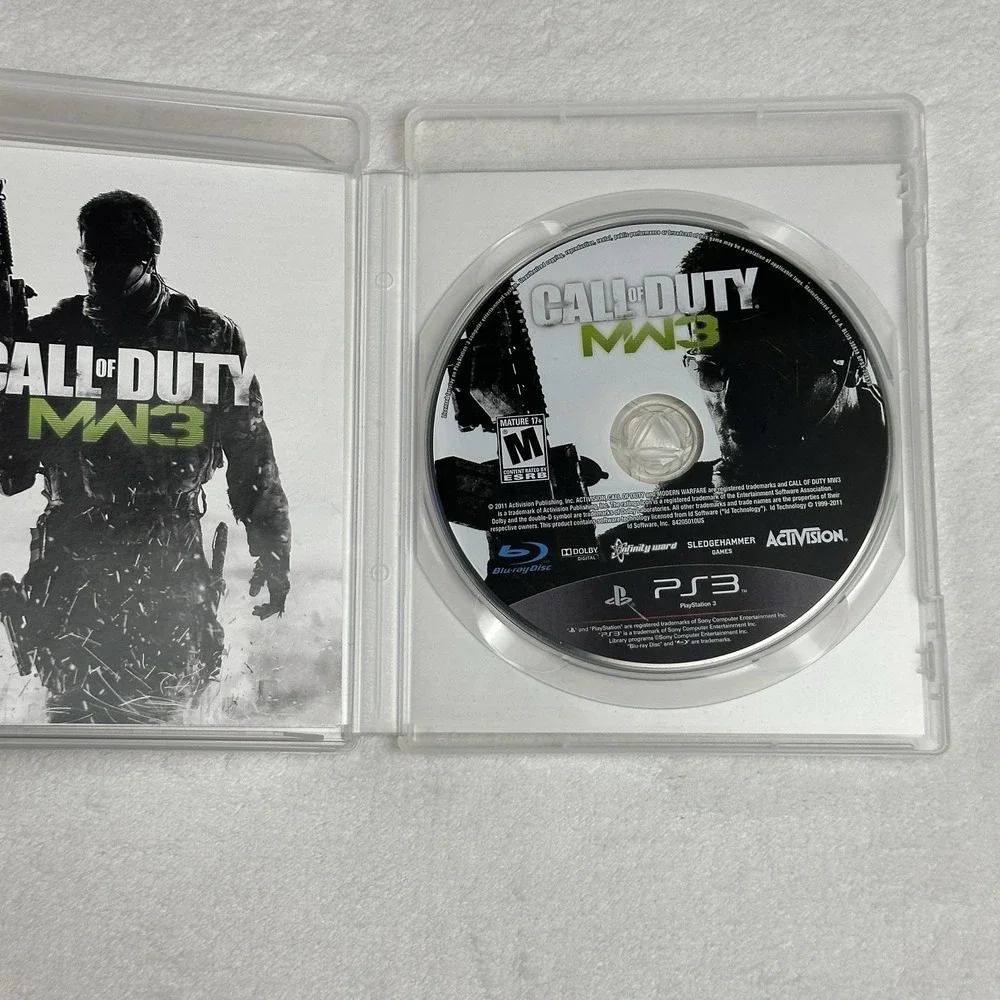 Call of Duty: Modern Warfare 3 Sony PlayStation 3,‎ 2011 Complete in Box